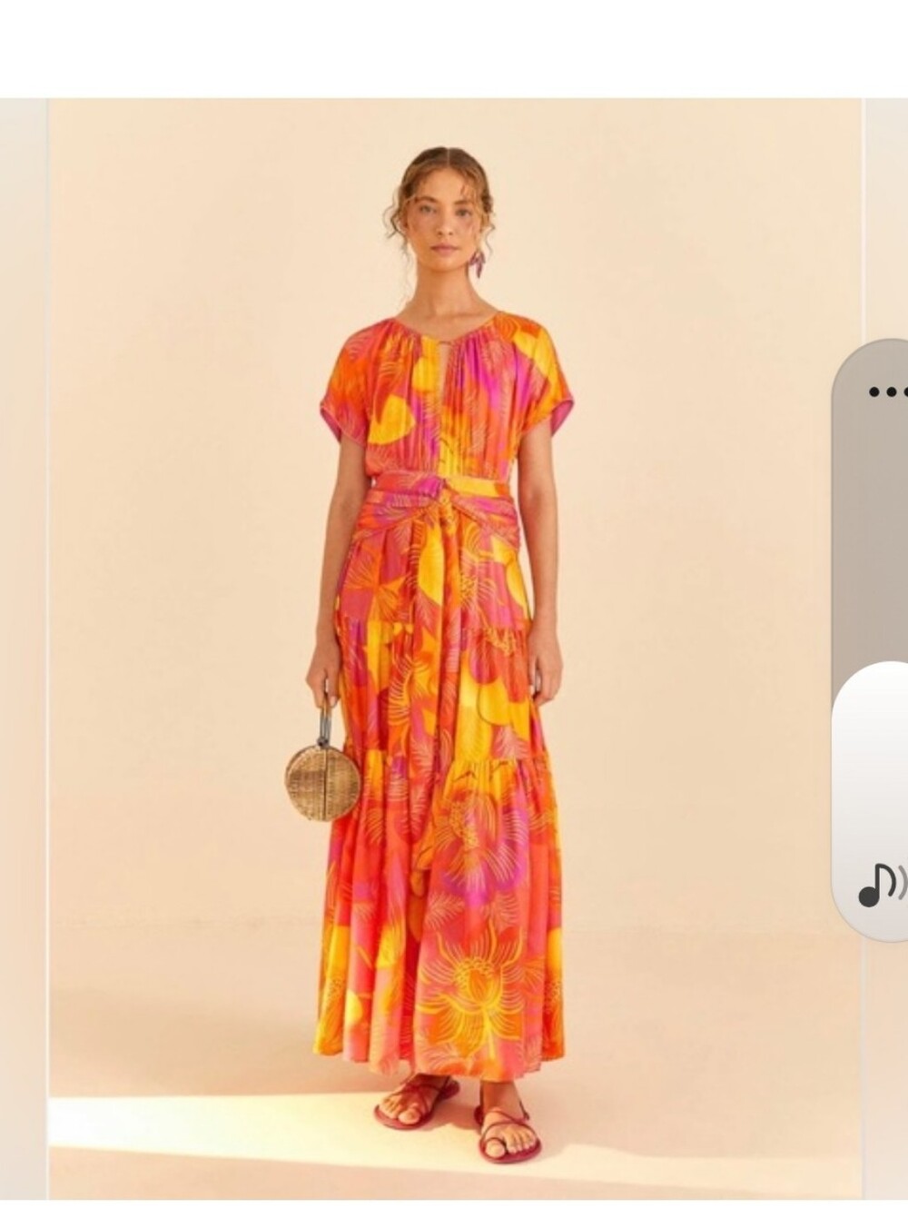 Farm Rio Summer Garden Ombre Maxidress - Picture 2 of 4